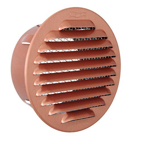 La Ventilazione GATR100R Ronde Barbecue - Aluminium - Koper