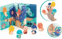 LUDI - Livre de bain avec marionnettes à doigts