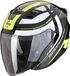 Scorpion EXO-230 Pul Zwart Neon Geel Jet Helm