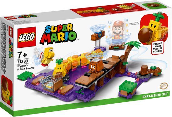 LEGO Super Mario Uitbreidingsset Wigglers Giftige Moeras 71383 - Paars