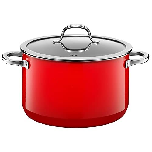 Silit Passion Red Braadpan - 24 cm - 6.4 l - Met Deksel