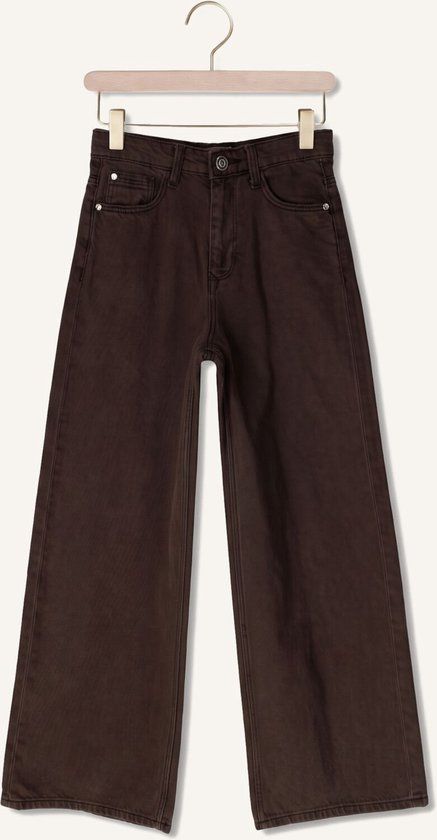 RAIZZED Monaco Color Jeans Meisjes - Broek - Bruin - Maat 158