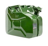 Rally 11232 militaire metalen jerrycan, 10 liter, goedgekeurd