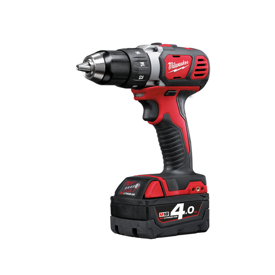 Milwaukee M18 BDD-403C Accu Compactschroefboormachine 18V 4,0Ah Li-Ion -