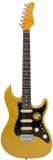 Sire Guitars Sire S3N HSS New Gen Larry Carlton ST-Style Elektrische Gitaar Gold