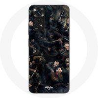 Maniacase Geval voor Xiaomi Redmi Note 11 4G Vikingen Teaser Seizoen 6 Poster Personages Art