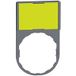 Schneider Electric ZBY6102C0 Support de plaque avec plaque (l x l) 50 mm x 30 mm Sans marquage 1 pièce(s) Pièce