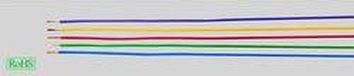 Helukabel 29376 Enkele ader H05V-K 1 x 0.75 mm² Blauw, Wit 100 m