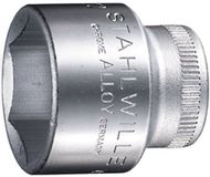 Stahlwille 456 17 02110017 Zeskant Dopsleutelinzetstuk 17 mm 3/8 (10 mm)