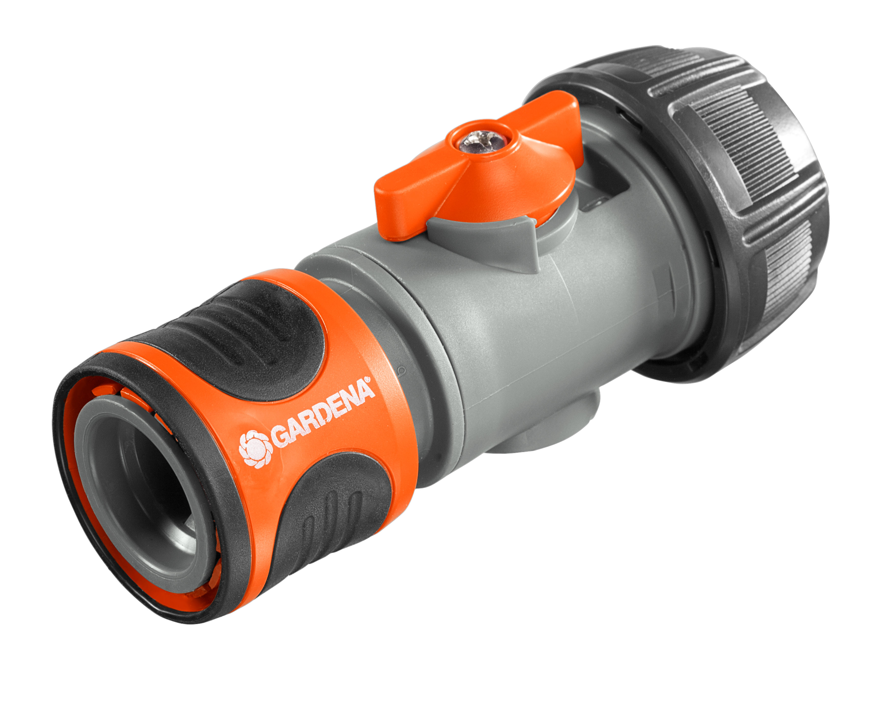 Gardena Hose Connector with Control Valve 19 mm (3/4) / 16 mm (5/8)