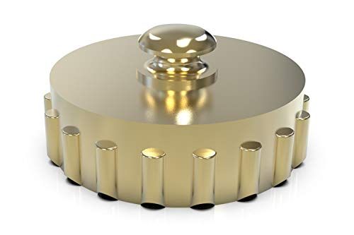 ABA Beul 20011.010.2 Afsluitdop rond, messing - 4042816399271