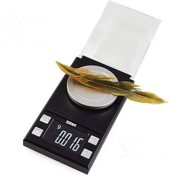 Imtex Precisieweegschaal - 0.001g / 50g - Zwart
