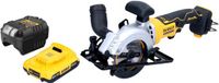 DeWalt DCS 571 D1 Accucirkelzaag 18 V 115 mm borstelloos + 1x accu 2.0 Ah + lader