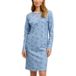 Calida Lovely Nights Long Sleeve Nightdress Blau Muster Baumwolle Large Damen