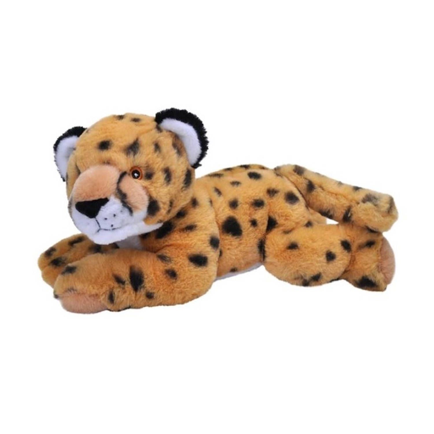 Wild Republic Knuffel Jachtluipaard Ecokins Junior 30 Cm Pluche Geel