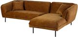 MASSIVMOEBEL24 d'angle Korsika brun clair 277x173x76 cm