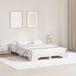 vidaXL Bedframe - Wit - 140 x 200 cm - Massief grenenhout