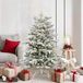 Prolenta Maison Exclusive Kunstkerstboom, inklapbaar, wit, 150 cm, PE/PVC