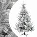 vidaXL Kunstmatige Hinged Kerstboom 180 cm PVC en Metaal Groen en Wit