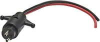 SeaSense Mannelijke Motor Side Trolling Connector met 10 Gauge/2 Prong/2-Wire 12 V