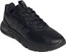 Adidas CLOUDFOAM FLEX - LACES damessneaker WIDE HQ4954 zwart