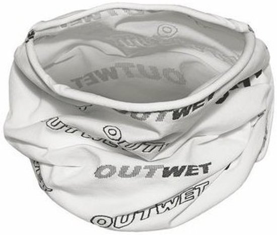 Outwet buff/sjaal wit OW/NECK uni size