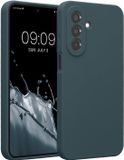 kwmobile telefoonhoesje geschikt voor Samsung Galaxy A27 5G - TPU backcover met siliconen coating - Smartphone case in leisteen