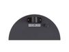 SLV Borne lumineuse M-Pol High, 30 cm, grille/anthracite, DALI