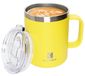 Solidchoice - Tasse à café isolée avec couvercle, 350ml