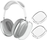 Go Go Gadget - Housse en silicone - Convient pour Airpods Max - Housse souple - Coque de protection - Protection d'oreillette - Transparent