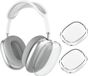 Go Go Gadget - Housse en silicone - Convient pour Airpods Max - Housse souple - Coque de protection - Protection d'oreillette - Transparent