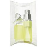 Fantasia Parfum verstuiver voor onderweg: 8 ml mini-parfumfles navulbaar met trechter in lichtgroen