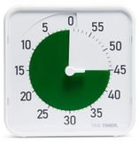 Minuteur visuel, 20,3 cm, 60 minutes, silencieux, convient aux salles de classe