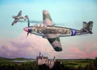 Trumpeter German MesserSchmitt ME509 Fighter Model Kit 1:48