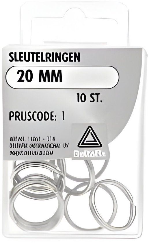 Deltafix Sleutelringen 20mm 10st