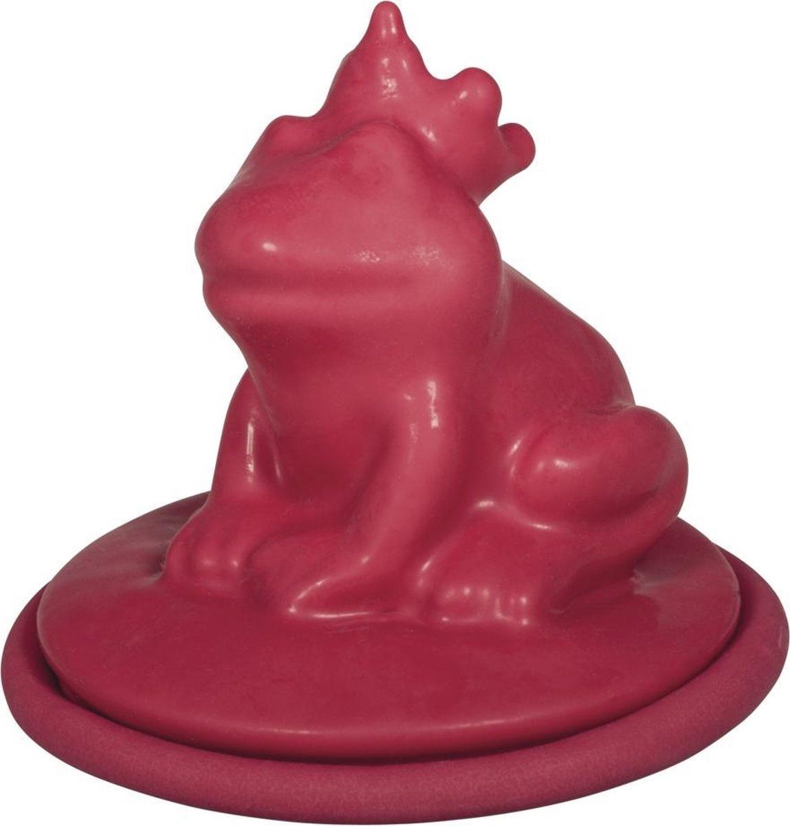 RAYHER 34303000 latex gietvorm kikkerkoning, 8,2 x 7 cm, vulbaar met creatief beton, raysin, gipspoeder, keramisch poeder, zeep, was