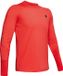 Under Armour CG Rush Mock Heren Sportshirt - Martian Red - Maat XL