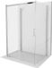 Mexen Omega-3S Cabine de douche 3 côtés, coulissant 110 x 90 cm, transparent, chrome