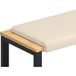 Maison Exclusive - Coussin De Banc Microfibre Beige Profondeur 35 cm