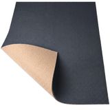 ANRO Badmat Antraciet 60x180cm Dun 3mm Antislip Douchemat Microvezel Wasbaar