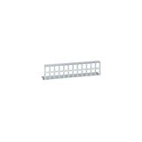 HAGER UM00K4 Patchpanel voor 24 Patchmodules RJ45