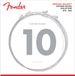 Fender 3150R Original Bullets Pure Nickel - Snarenset voor elektrische gitaar .010-.046