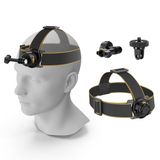 NEEWER Head Strap Mount voor Actiecamera, Magnetische Quick Release Hoofd Gemonteerde Hoofd Riem Mount Compatibel met GoPro Hero 13 12 11 10 9 8 DJI Osmo Insta360 voor POV Video Vlog Live, GP20