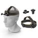 NEEWER Head Strap Mount voor Actiecamera, Magnetische Quick Release Hoofd Gemonteerde Hoofd Riem Mount Compatibel met GoPro Hero 13 12 11 10 9 8 DJI Osmo Insta360 voor POV Video Vlog Live, GP20