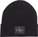 Calvin Klein Monologo Patch Mütze Schwarz