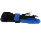 SeKi Klittenbandkabelbinders, 10 stuks, 300 x 20 mm, blauw/zwart