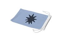 Bonamaison Digitaal bedrukte brillenzakje, zonnebril, 100% katoen, zacht en slank, beschermende brillenetui met trekkoordsluiting, 1 stuk, 11x19 cm