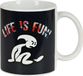 El Niño Mok El Niño Life is fun Keramisch Multicolour (350 ml)