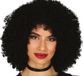 Fiestas Guirca Pruik Afro Synthetisch Zwart One-size