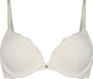 Hunkemöller Voorgevormde push-up beugel bh Marine Wit D70